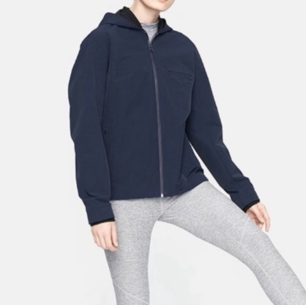 Outdoor Voices Rectrek Hooded Jacket - Electric Navy XS